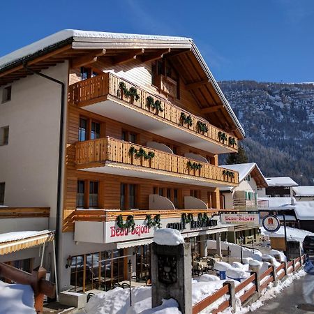 Hotel Beau-Séjour Leukerbad Esterno foto