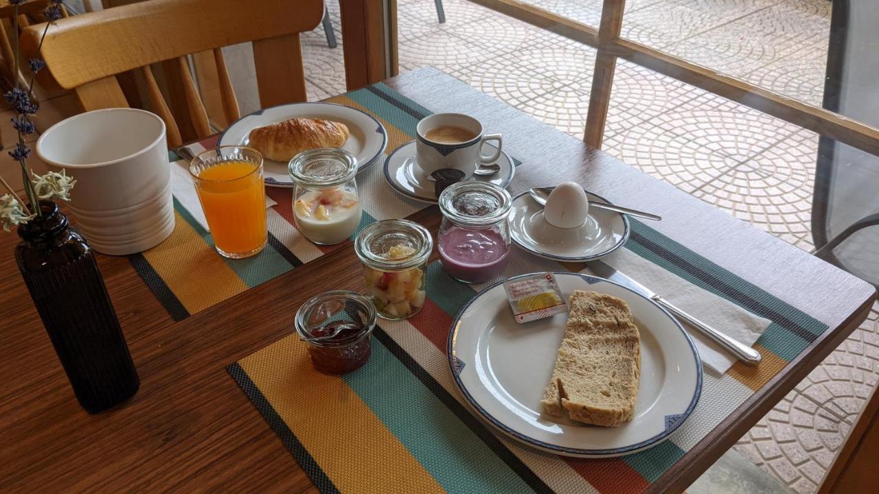 Hotel Beau-Séjour Leukerbad Esterno foto