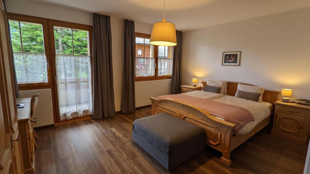 Hotel Beau-Séjour Leukerbad Esterno foto