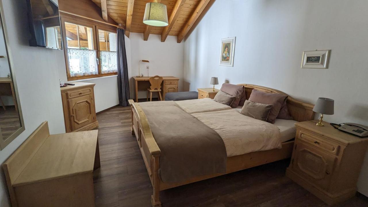 Hotel Beau-Séjour Leukerbad Esterno foto