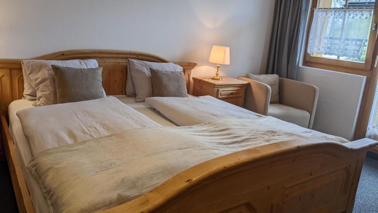 Hotel Beau-Séjour Leukerbad Esterno foto