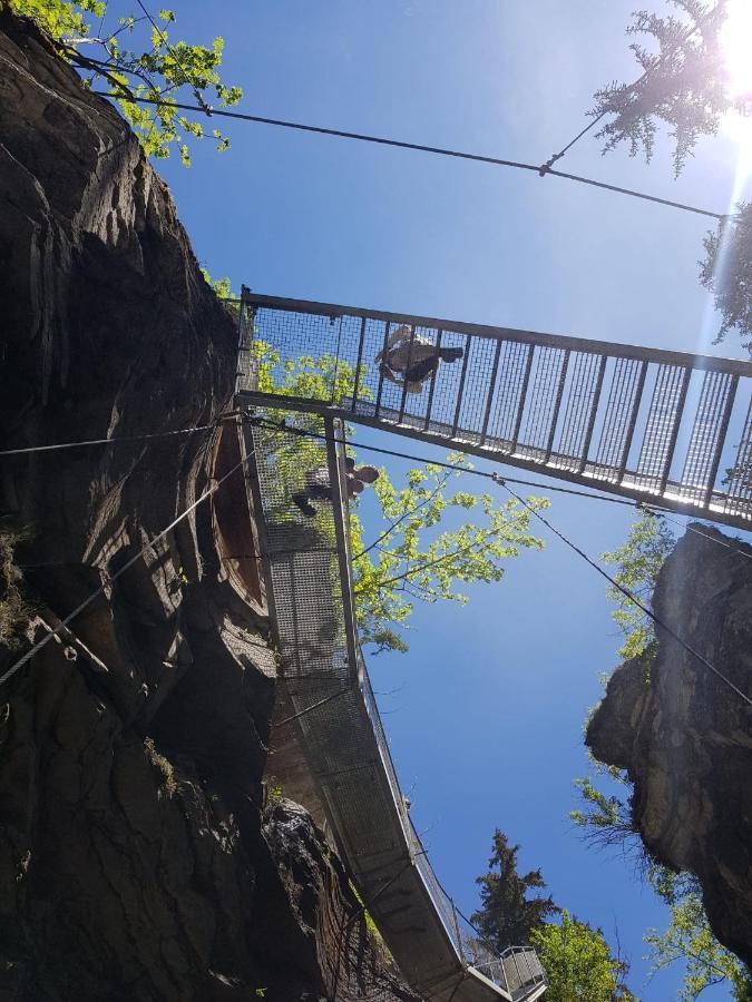 Hotel Beau-Séjour Leukerbad Esterno foto